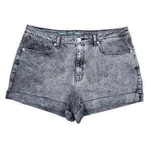 Wild Fable Super High-Rise Rolled Cuff Denim Shorts Size 16 Plus